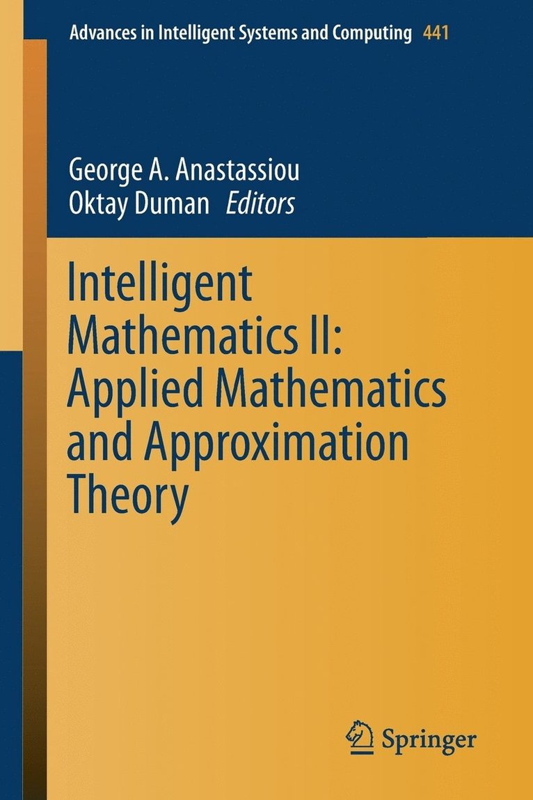 Intelligent Mathematics II: Applied Mathematics and Approximation Theory 1