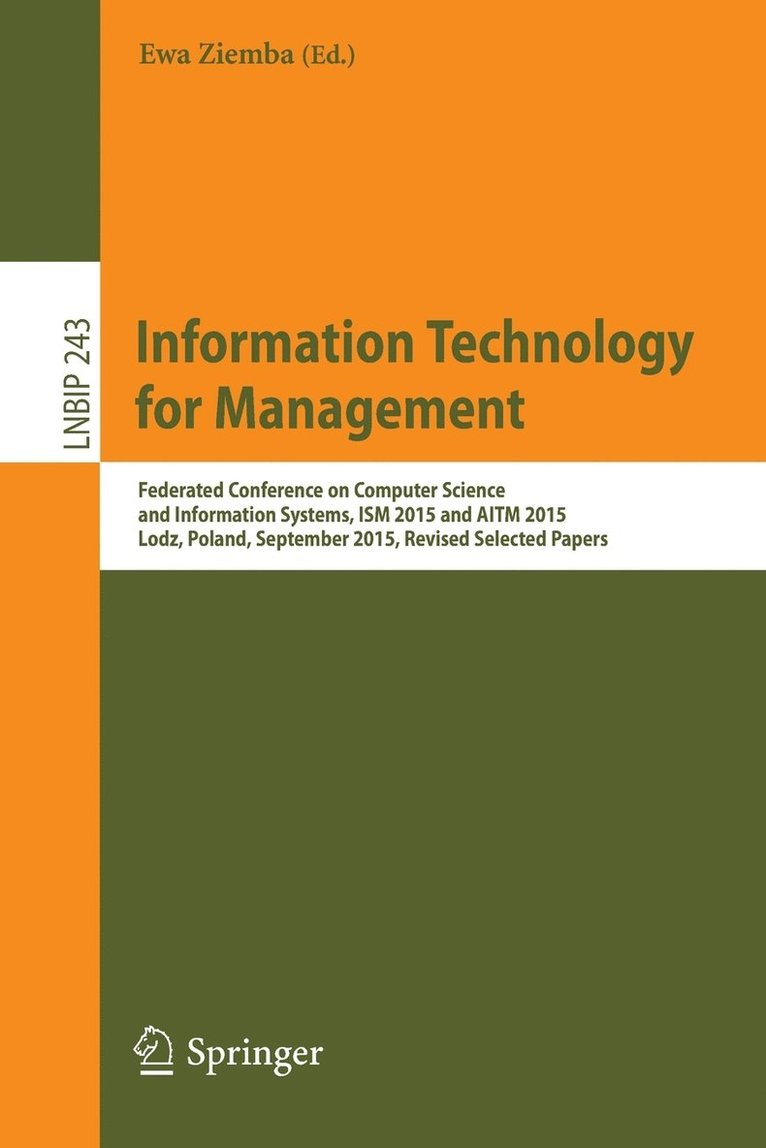 Information Technology for Management 1