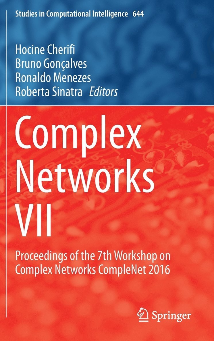 Complex Networks VII 1