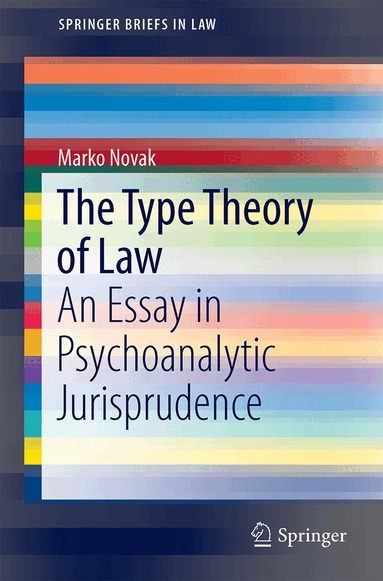 Marko Novak - Type Theory of Law, Häftad