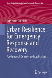 bokomslag Urban Resilience for Emergency Response and Recovery