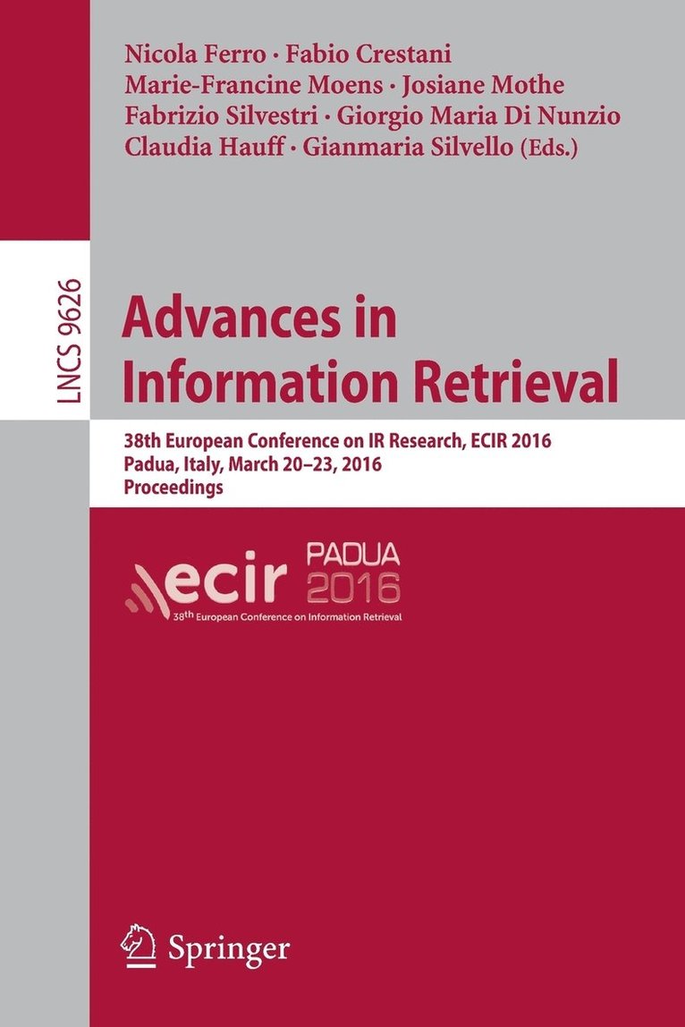 Advances in Information Retrieval 1