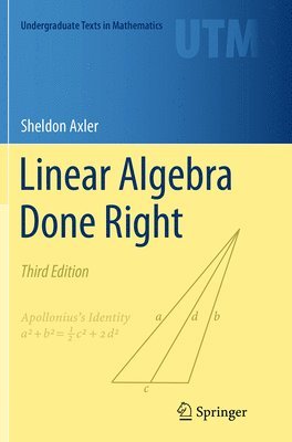 bokomslag Linear Algebra Done Right