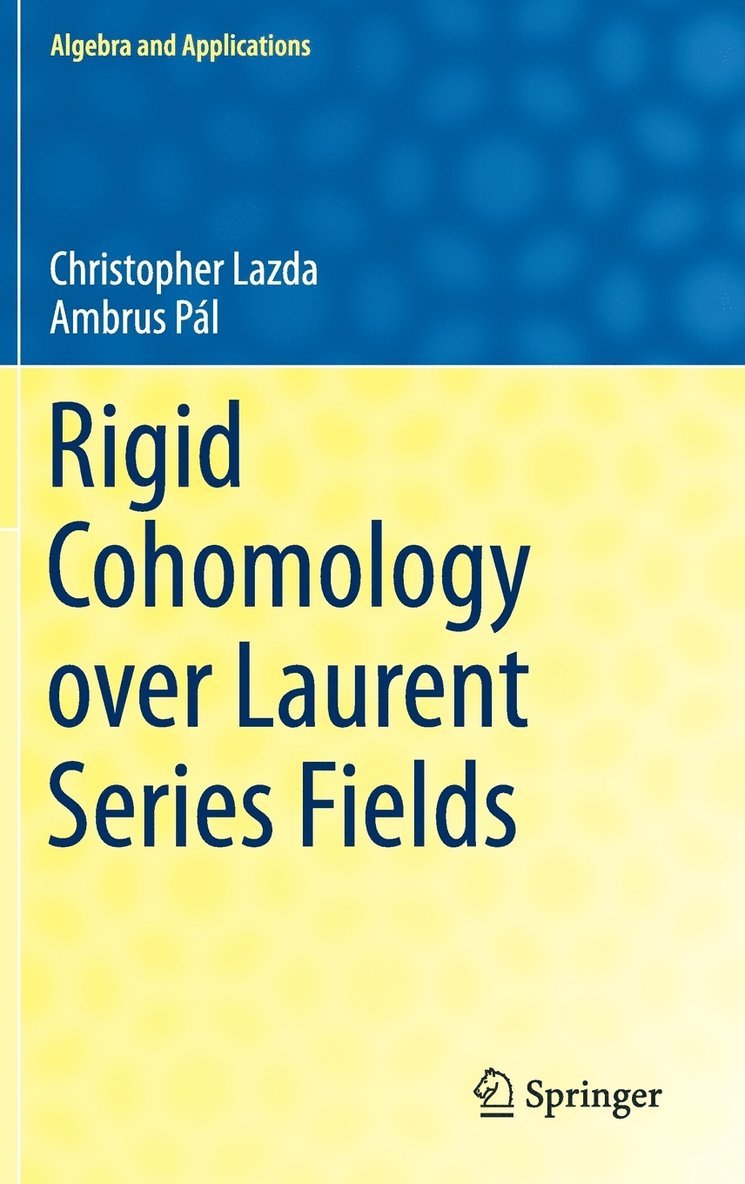 Rigid Cohomology over Laurent Series Fields 1