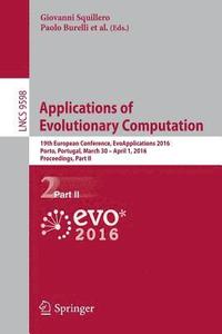 bokomslag Applications of Evolutionary Computation