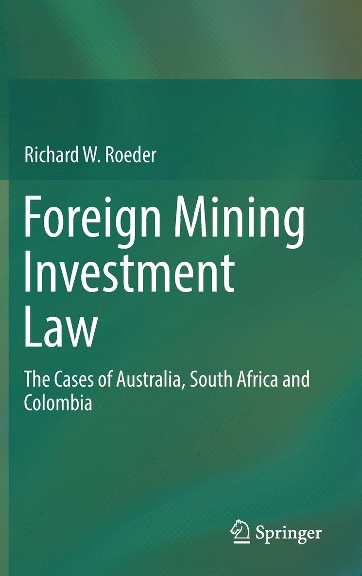 Foreign Mining Investment Law 1