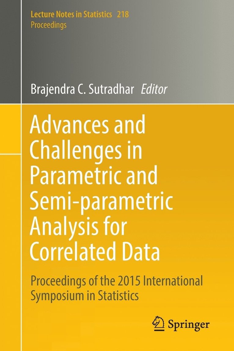 Advances and Challenges in Parametric and Semi-parametric Analysis for Correlated Data 1