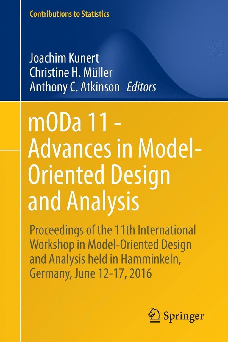 mODa 11 - Advances in Model-Oriented Design and Analysis 1