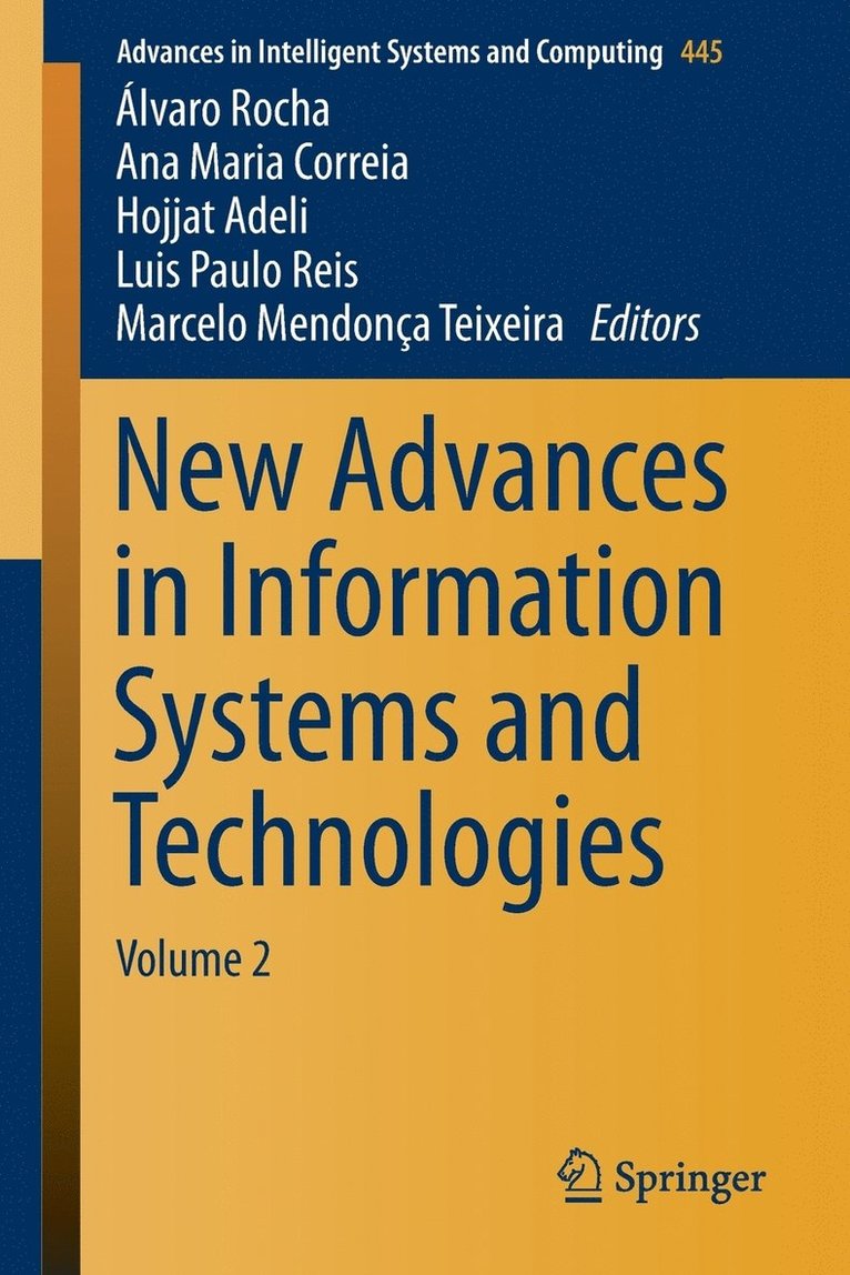 New Advances in Information Systems and Technologies 1