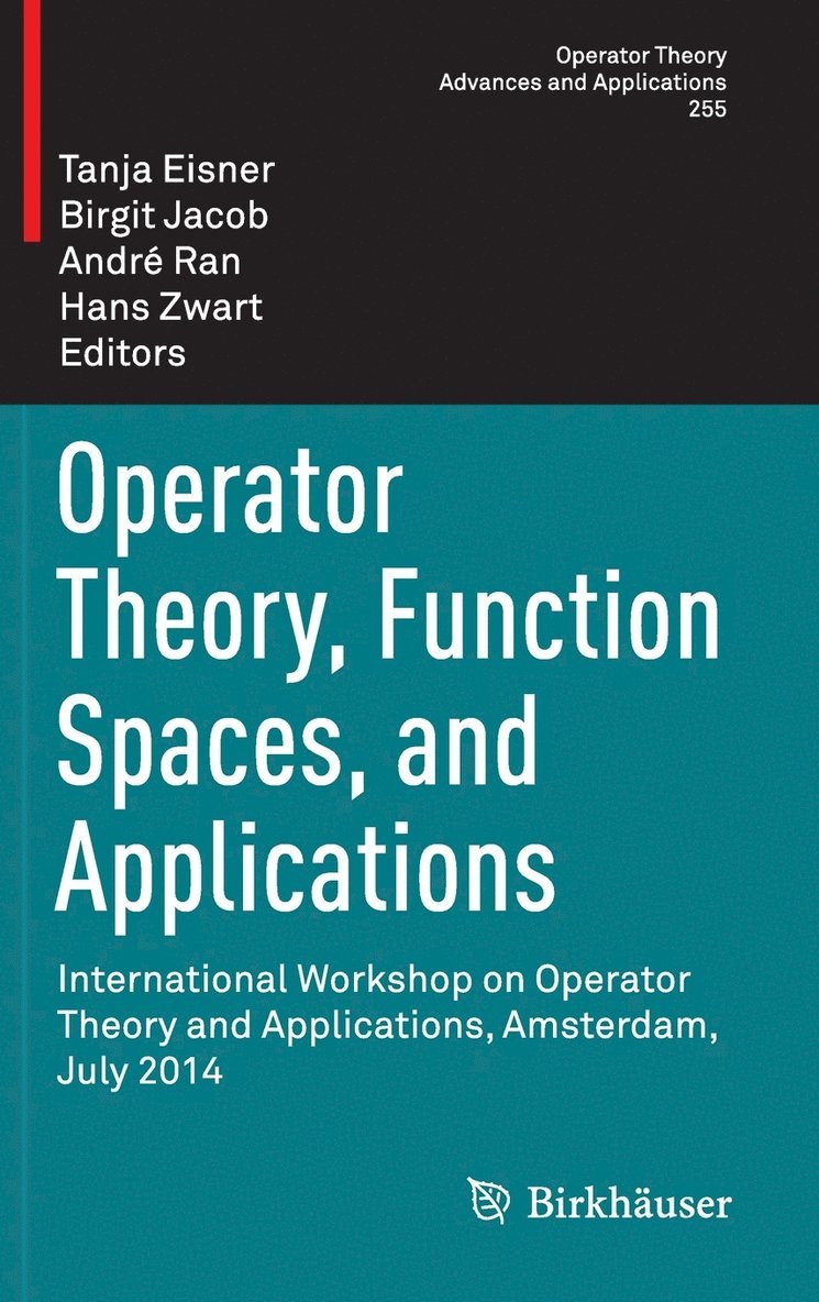 Operator Theory, Function Spaces, and Applications 1