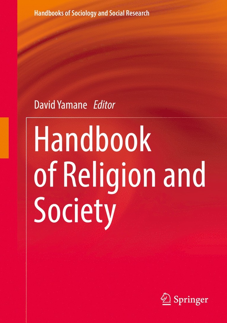 David Yamane - Handbook of Religion and Society, Inbunden