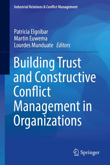 bokomslag Building Trust and Constructive Conflict Management in Organizations