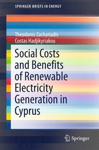 bokomslag Social Costs and Benefits of Renewable Electricity Generation in Cyprus