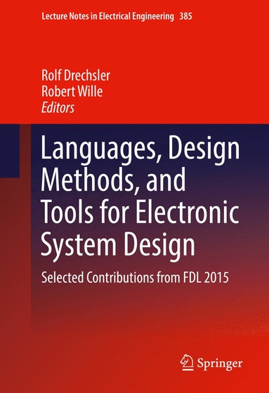 bokomslag Languages, Design Methods, and Tools for Electronic System Design