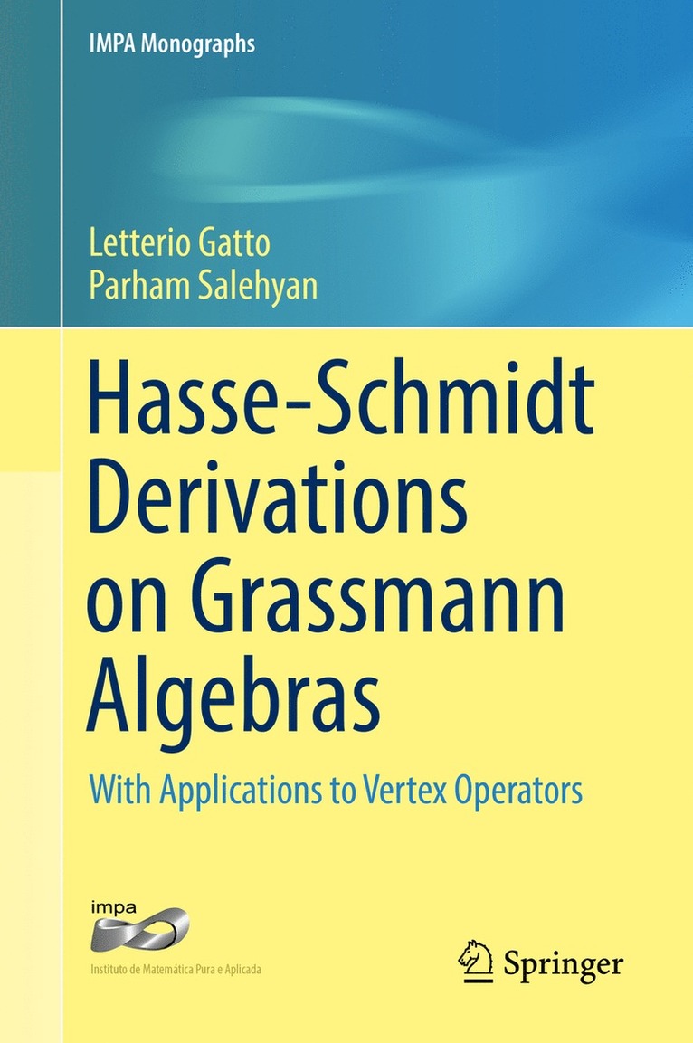 Letterio Gatto, Parham Salehyan - Hasse-Schmidt Derivations on Grassmann Algebras, Inbunden