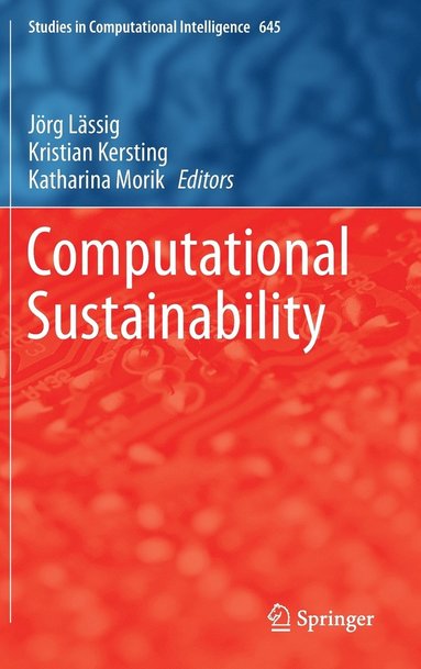 bokomslag Computational Sustainability