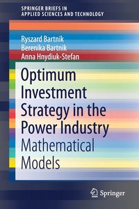 bokomslag Optimum Investment Strategy in the Power Industry