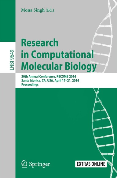 Mona Singh - Research in Computational Molecular Biology, Häftad