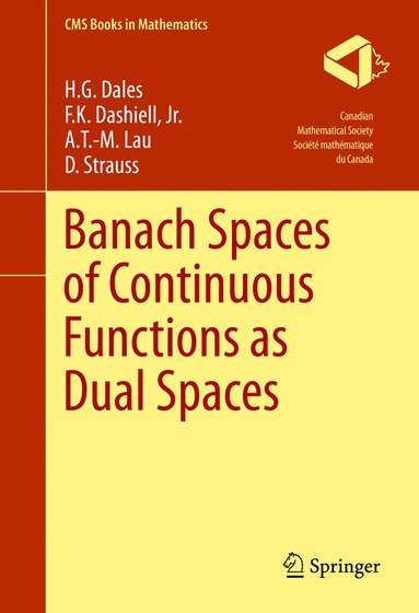 bokomslag Banach Spaces of Continuous Functions as Dual Spaces