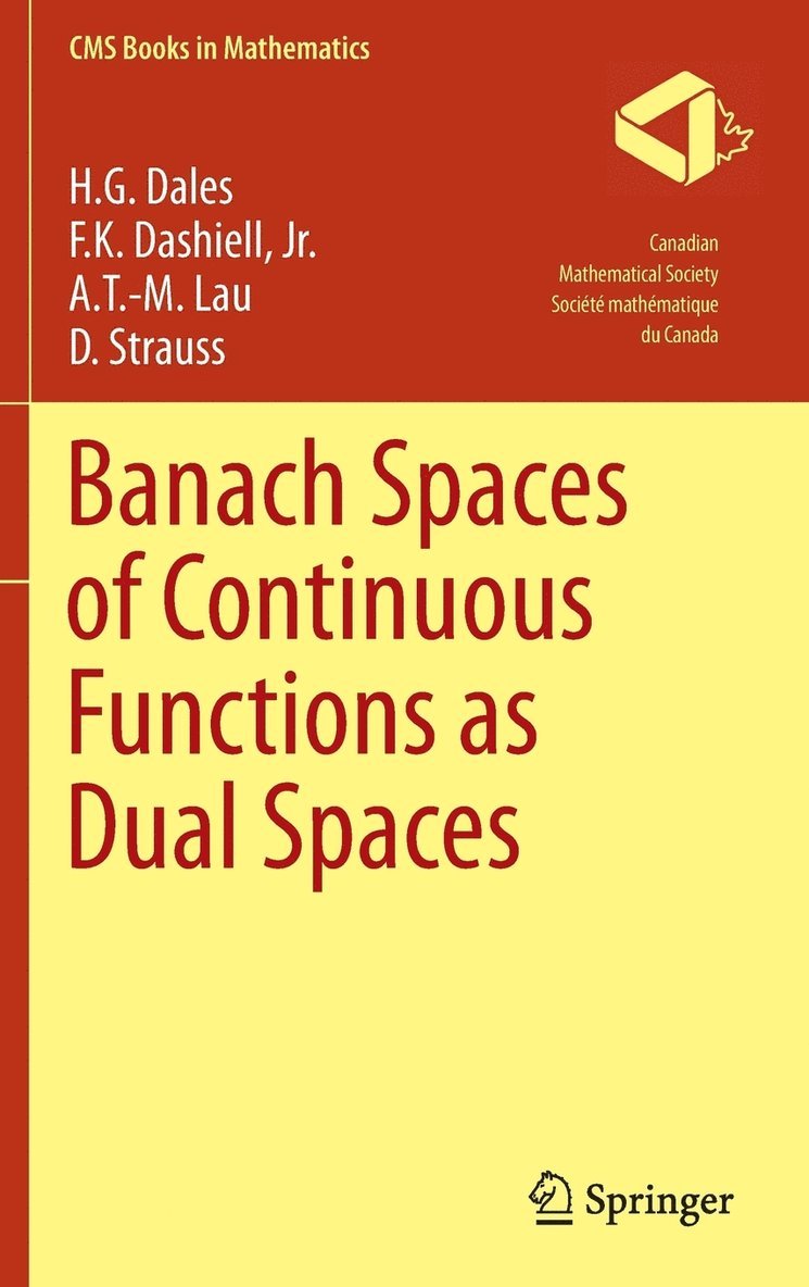 Banach Spaces of Continuous Functions as Dual Spaces 1