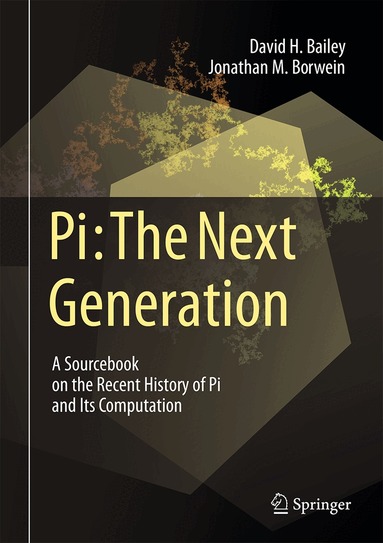 David H. Bailey, Jonathan M. Borwein - Pi: The Next Generation, Inbunden