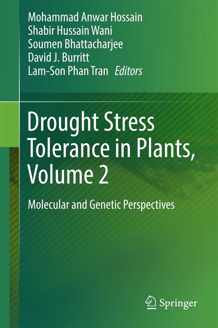 Drought Stress Tolerance in Plants, Vol 2 1