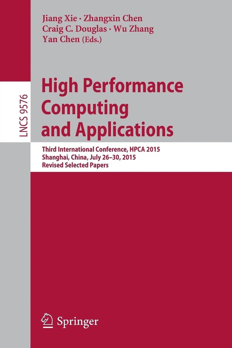 High Performance Computing and Applications 1