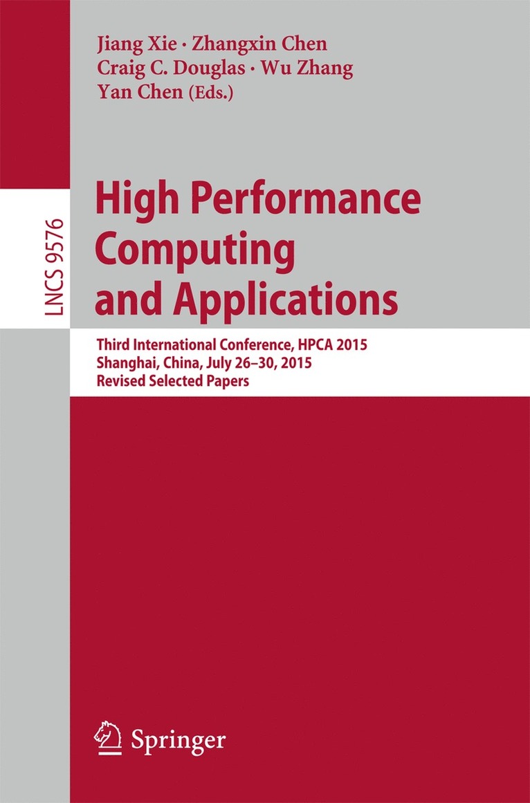 High Performance Computing and Applications 1