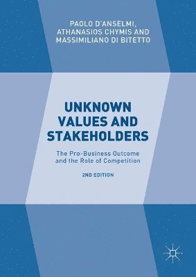 bokomslag Unknown Values and Stakeholders