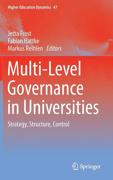 bokomslag Multi-Level Governance in Universities