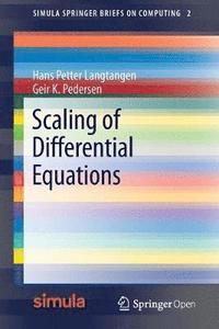 bokomslag Scaling of Differential Equations