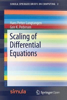 Scaling of Differential Equations 1