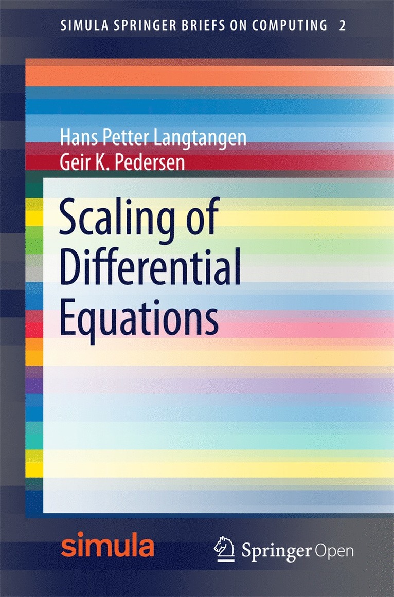 Scaling of Differential Equations 1