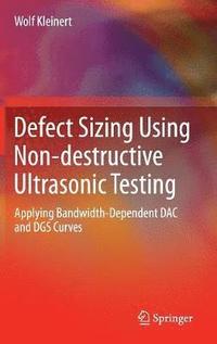 bokomslag Defect Sizing Using Non-destructive Ultrasonic Testing