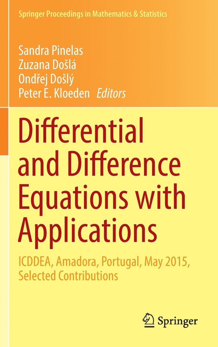 Differential and Difference Equations with Applications 1