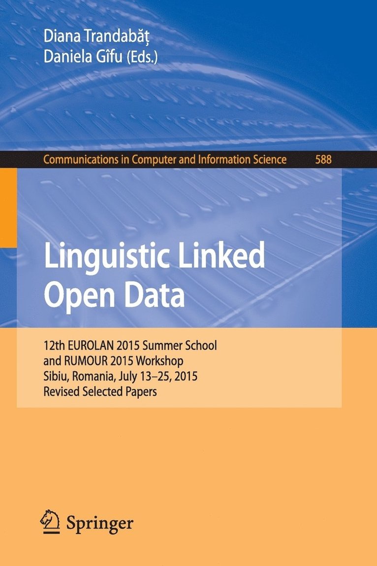 Linguistic Linked Open Data 1