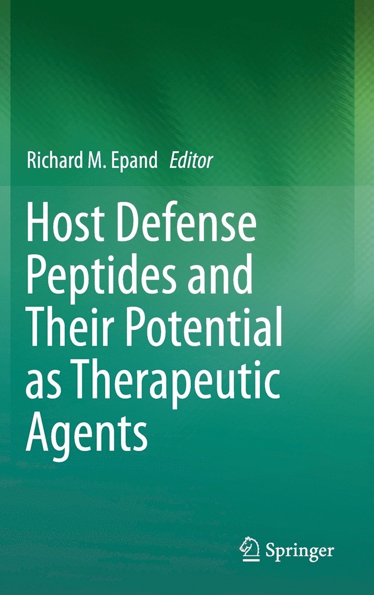 Host Defense Peptides and Their Potential as Therapeutic Agents 1