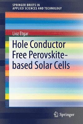 Hole Conductor Free Perovskite-based Solar Cells 1