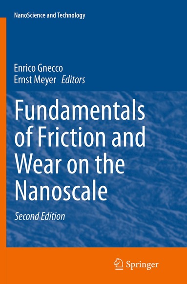 Enrico Gnecco, Ernst Meyer - Fundamentals of Friction and Wear on the Nanoscale, Häftad