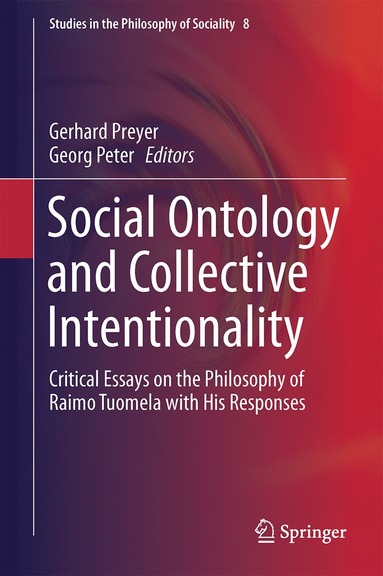 bokomslag Social Ontology and Collective Intentionality