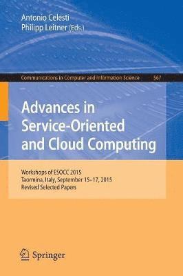 Antonio Celesti, Philipp Leitner - Advances in Service-Oriented and Cloud Computing, Häftad