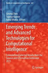 bokomslag Emerging Trends and Advanced Technologies for Computational Intelligence