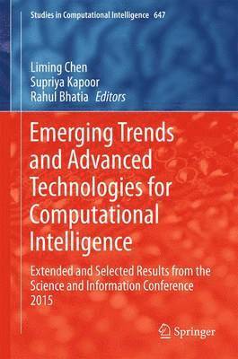 bokomslag Emerging Trends and Advanced Technologies for Computational Intelligence