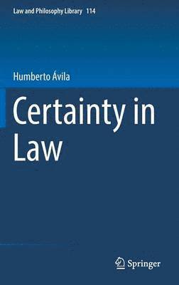 Certainty in Law 1
