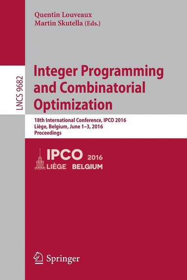 bokomslag Integer Programming and Combinatorial Optimization