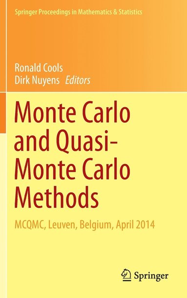 bokomslag Monte Carlo and Quasi-Monte Carlo Methods