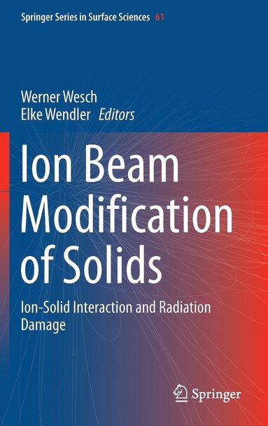 bokomslag Ion Beam Modification of Solids