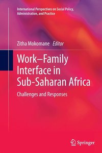bokomslag Work-Family Interface in Sub-Saharan Africa