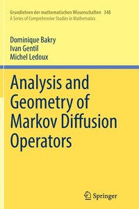 bokomslag Analysis and Geometry of Markov Diffusion Operators