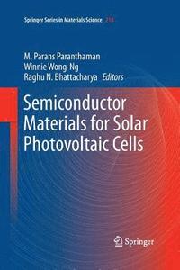 bokomslag Semiconductor Materials for Solar Photovoltaic Cells